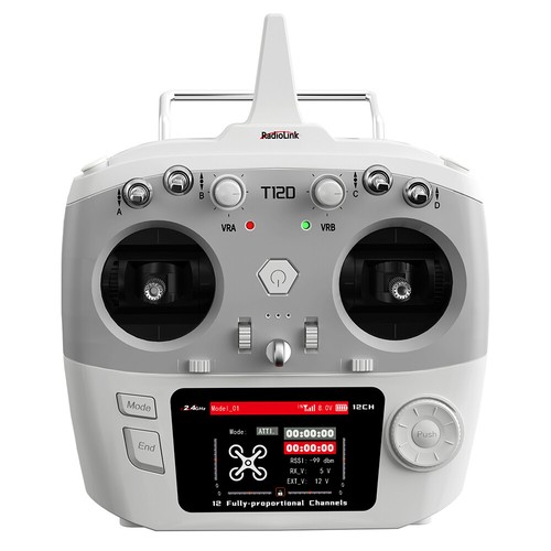 RadioLink T12D 12CH RC Transmisor 2.4G Control Remoto para Avión Barco Coche - Imagen 16 de 27