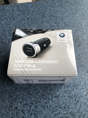 BMW USB CHARGER CIGARETTE ADAPTER E39 E65 E66 E46 E90 E38 M5 M3 540i 330i 745Li