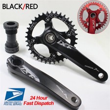 MTB Bike Crankset With BB 104BCD 32-42T Chain...