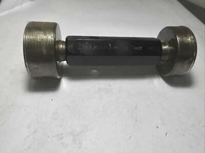 2 1/4   x 20 WEISS Gewinde Stopfen Messgerät