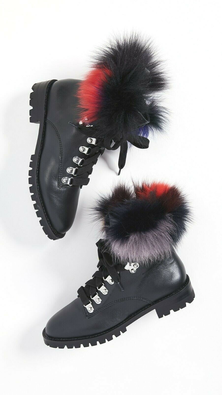 REBECCA MINKOFF Jaylin Fox Fur-trim 