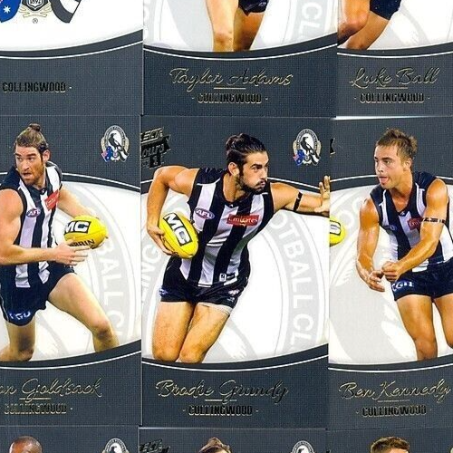 2014 COLLINGWOOD SELECT HONOURS 1 SET INCLUDES A BRODIE GRUNDY ROOKIE CARD - Imagen 2 de 4
