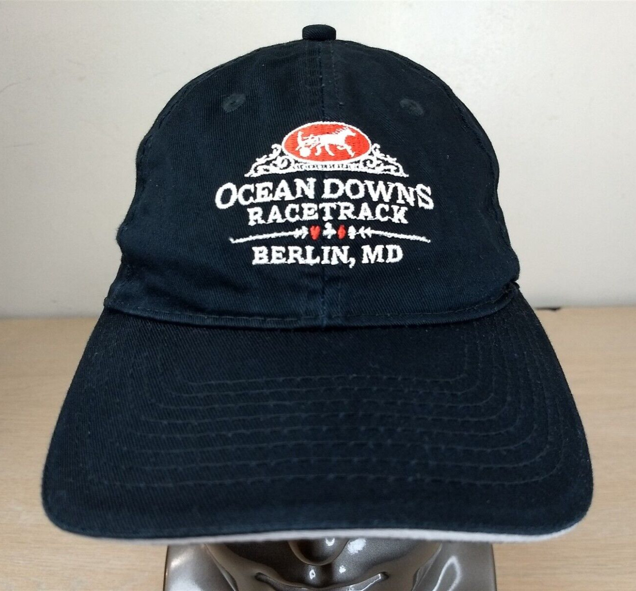 OCEAN DOWNS RACETRACK ADJUSTABLE STRAPBACK BASEBA… - image 2