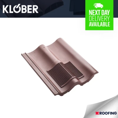 Klober Double Pantile Tile Vent to suit Mendip - Grovebury - Pennine Tiles