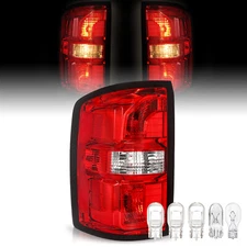For 2014-2018 GMC Sierra 1500 2500 3500 Tail Light Brake Lamp Left Side w/ Bulbs