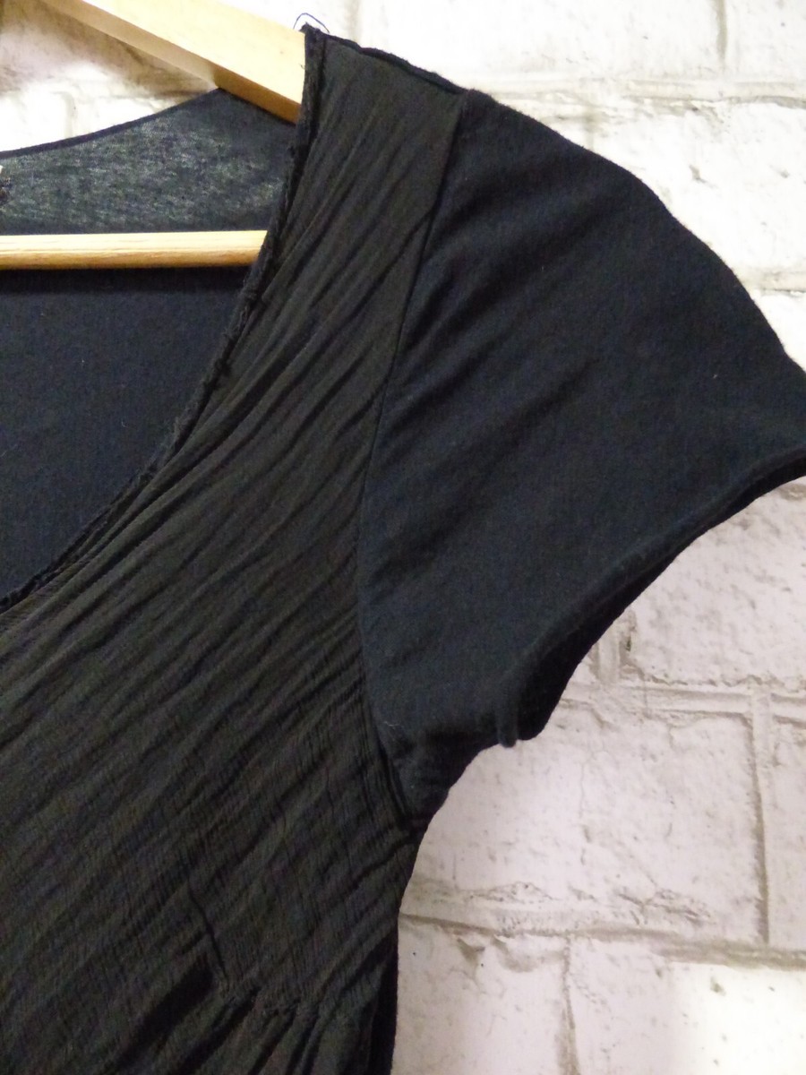 Johnny Was 4 Love and Liberty Black Embroidered Eyelet Tunic