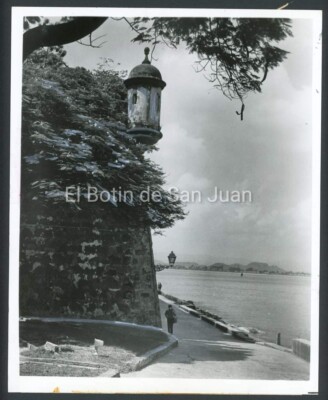 VINTAGE PRESS PHOTO / SENTRY BOX / SAN JUAN PUERTO RICO 1972 #3