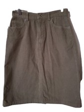 Gap Jeans Size 2 Corduroy Skirt Tan/Khaki 100 Cotton NWT