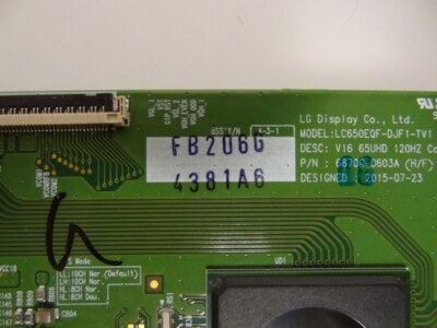 T-con LG 75uh6550-ub 6870c-0594c | Meses sin interés