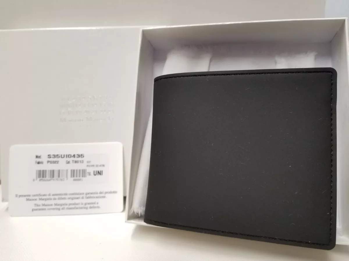 Maison Margiela Rubber Leather Bi-Fold Wallet