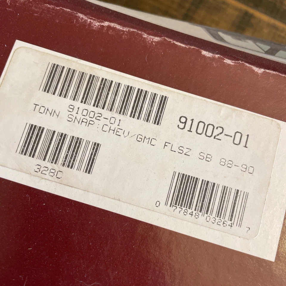 By Bestop Snap Fasten TONNEAU Snap COVER 适用于雪佛兰福特全尺寸复古 NOS — 第 2/4 张图片