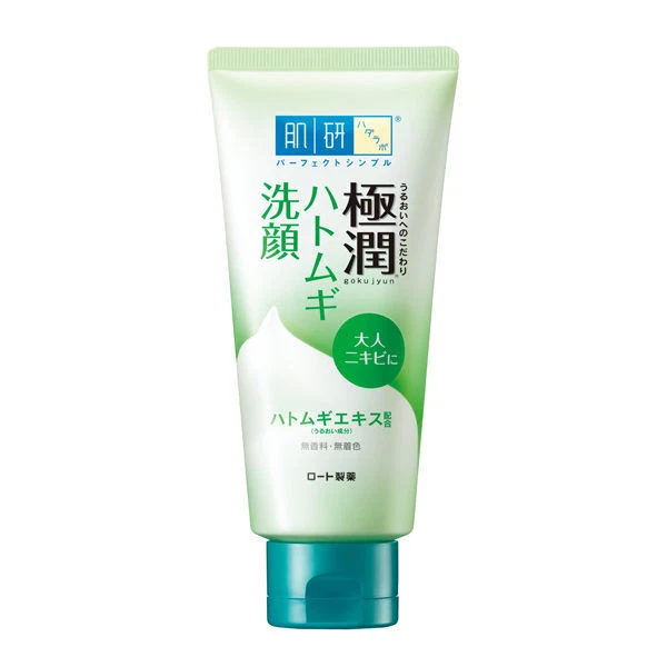ROHTO HADALABO Gokujyun Coix lacryma jobi Job s Tears Face Wash