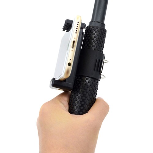 Selfie Stick Mobile Phone Clip Adjustable Cell Stand Tripod Holder - 第 9/11 張圖片