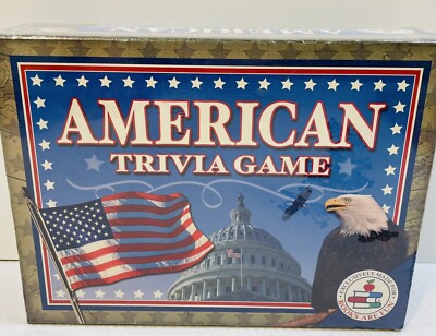 American Trivia Board Game Outset Media 2004 NEW/SEALED