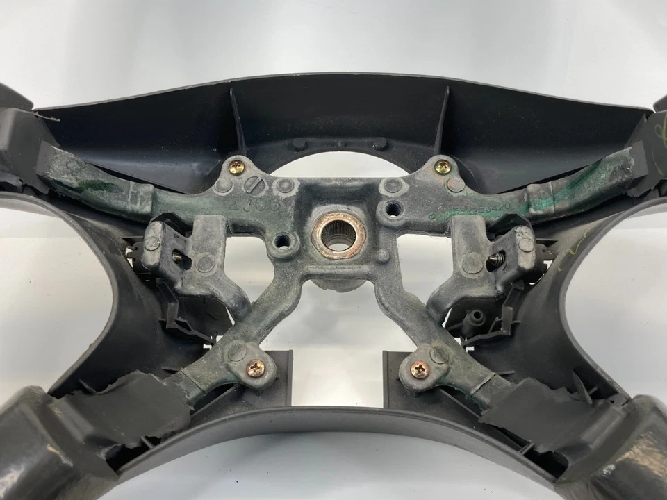 Conjunto de volante deportivo Mitsubishi Montero 1997-2003 gris OEM Foto 4 de 4