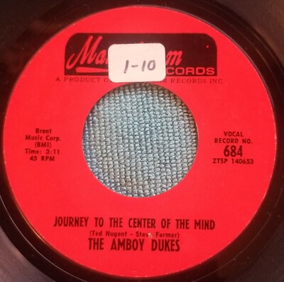 HALF OFFAmboy Dukes''Journey to the Center if the Mind/Mississippi Murderer'' VG+