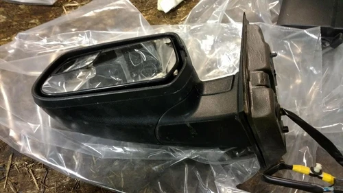 OEM Side View Door Mirror For Terrain Left Wht Pwr Tested Gd Chipped