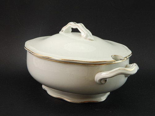 ANTICA ART DECO ZUPPIERA SOCIETA' CERAMICA ITALIANA LAVENO VERBANUM STONE - Foto 5 di 7