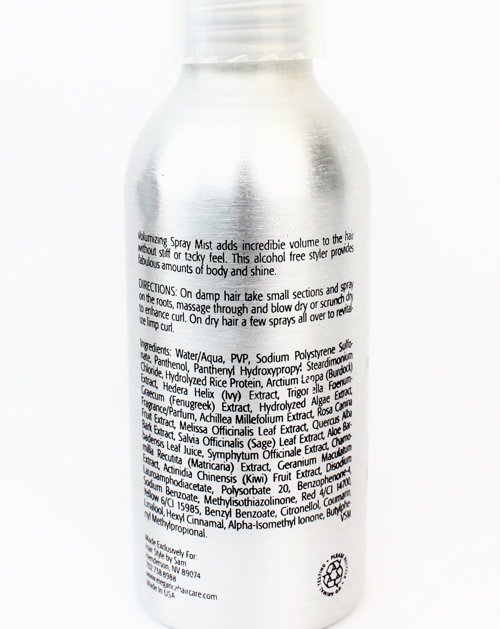 Volume Spray For Fine & Thin Hair 4 oz.