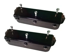 2 Stabilizer Street Pad Fits Most Case 580 Backhoes New 3 Bolt Pattern 395753A2