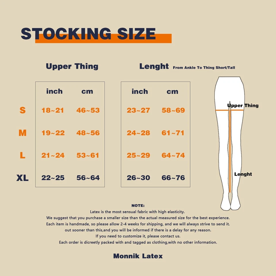 Latex Handmade Bow Socks with transparent band at the ankle Fetish BDSM ﻿ - Image 4 of 4