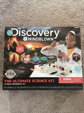 Discovery MINDBLOWN Ultimate 3 Science Projects Kit 17 pc Experiment Set NEW