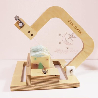 Wood Soap Cutter Loaf Cutter Soap Slicer for Cheese Handmade Soap Candles