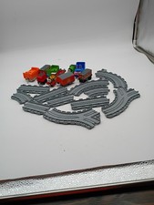 Lot of Ten Thomas Friends Trains and Eleven Train Tracks
