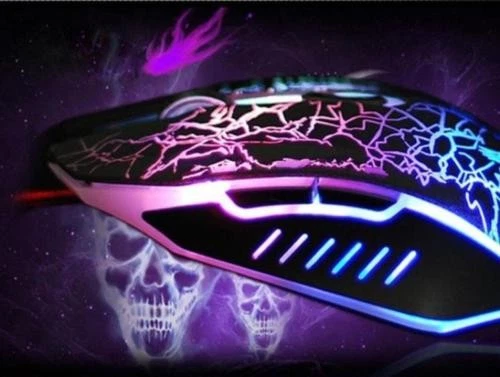 Wired Gaming Mouse Silent Mute Usb Optical Gaming Mouse Office Mice With Backli - Image 3 of 4