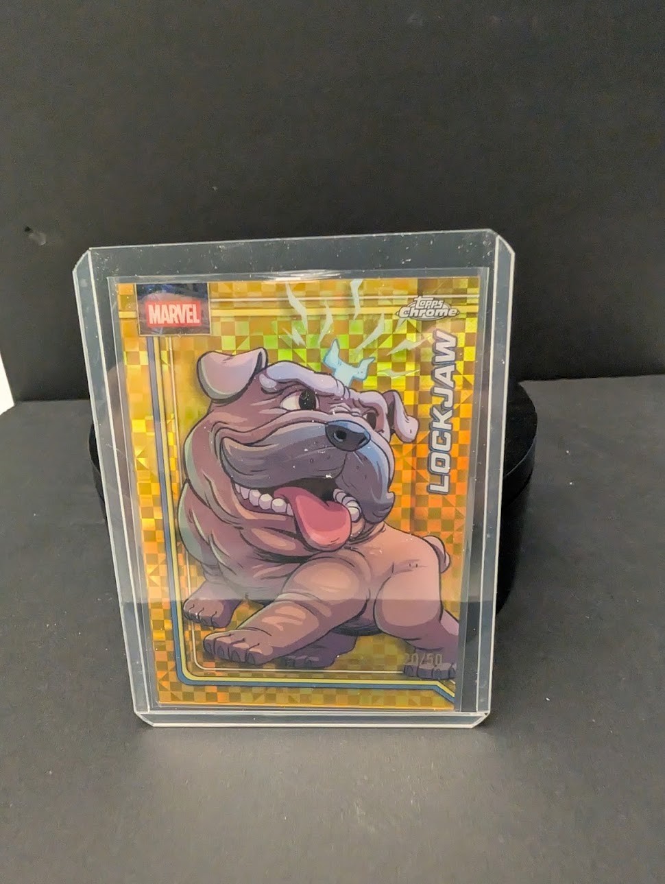 LOCKJAW 2026 TOPPS CHROME MARVEL GOLD X-FRACTOR /50  #070
