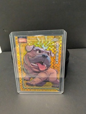LOCKJAW 2026 TOPPS CHROME MARVEL GOLD X-FRACTOR /50  #070