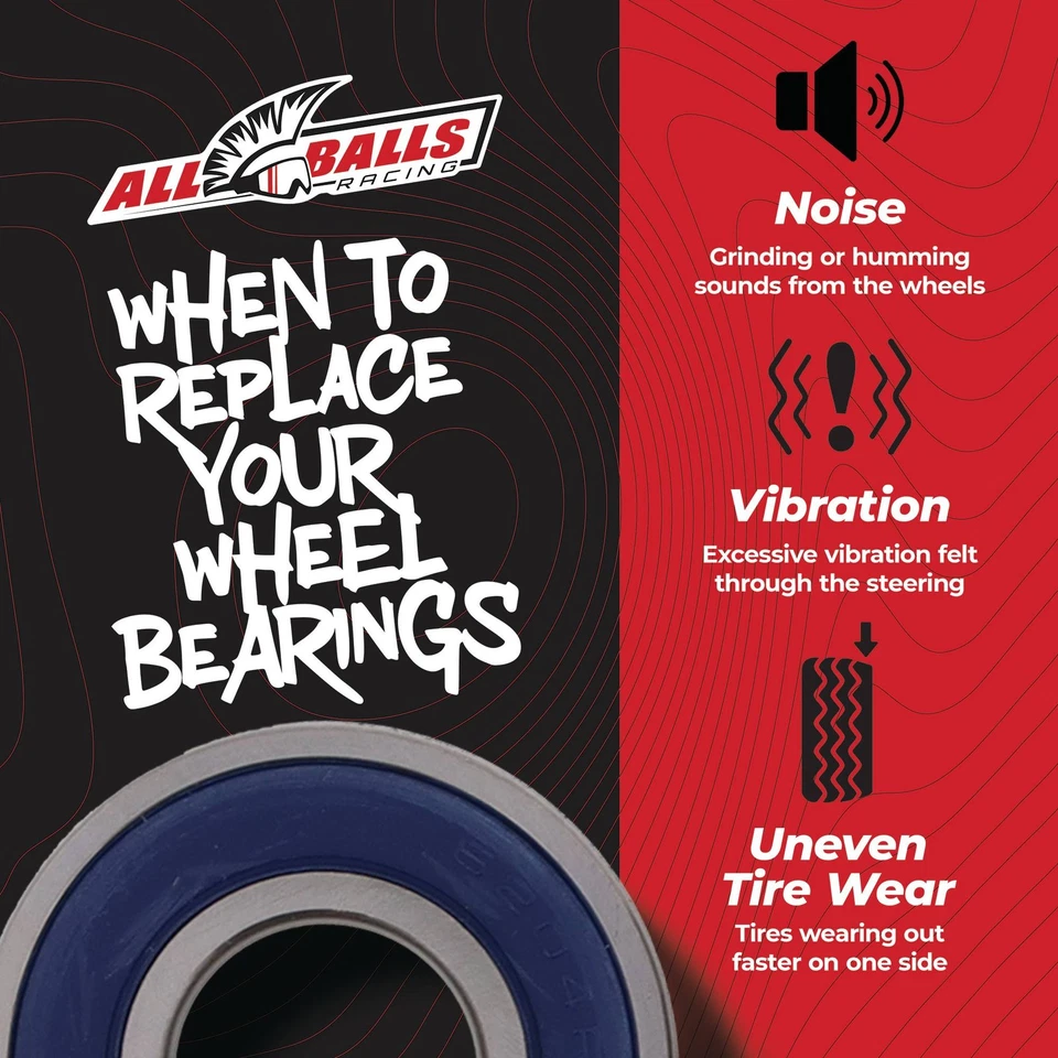 Wheel Bearing Kit Rear Upgrade For Husaberg 390FE 2010-2011; 25-1552 Foto 3 de 4