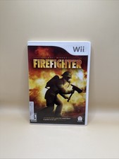 Real Heroes: Firefighter (Nintendo Wii, 2009) W/ Manual