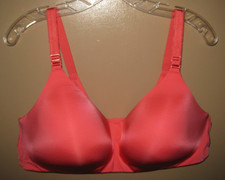 Torrid Curve Women's Pink DREAM Wire-Free Back Smoothing Lightly Lined Bra 44D