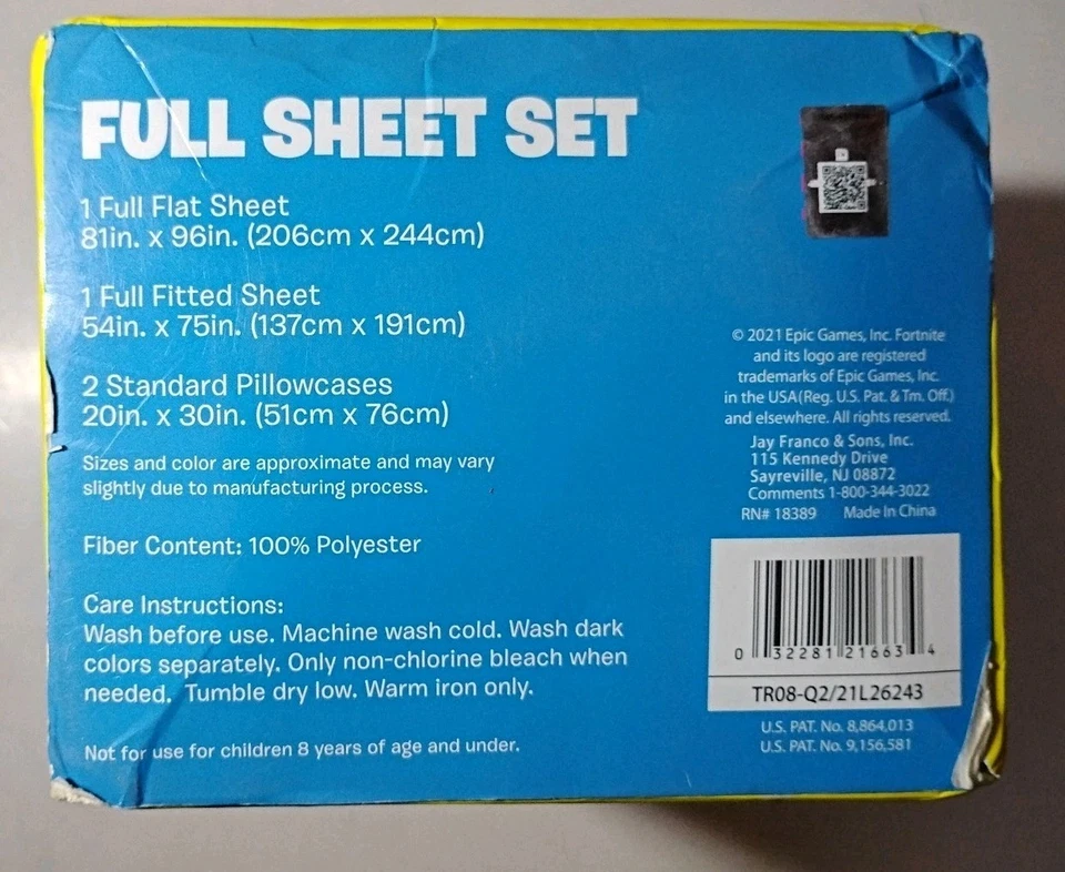 Fortnite Boogie Llama Ropa de Cama 4 Piezas Juego de Sábanas Tamaño Completo Niños/Niñas Juegos ¡Nuevo! Foto 3 de 3