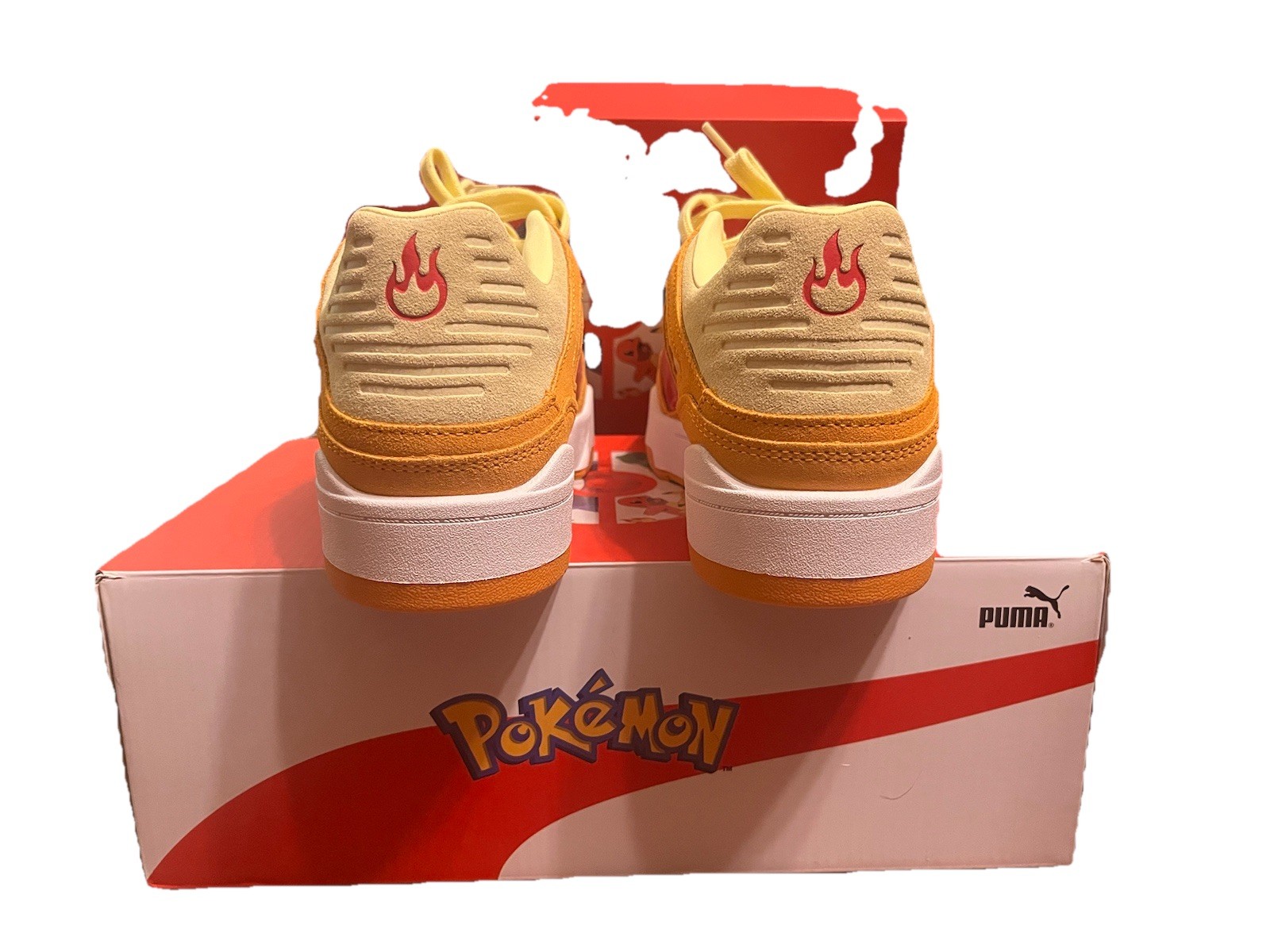 Pokémon x PUMA Slipstream Charmander US Men’s Size 9  Never Used  Comes With Box thumbnail 3