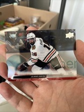 2022-23 Upper Deck Clear Cut Jujhar Khaira #39 Chicago Blackhawks