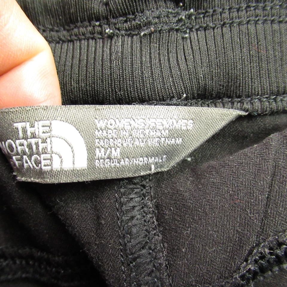 Pantalones de chándal North Face para mujer medianos informales elásticos con cordón pierna recta Foto 3 de 4