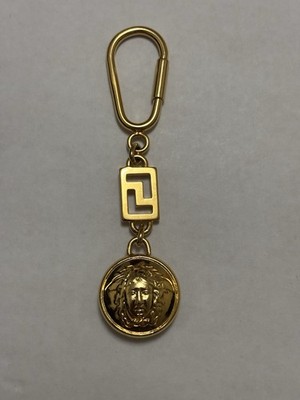 Gianni Versace Gold Color Keychain New Made In Italy! | eBay