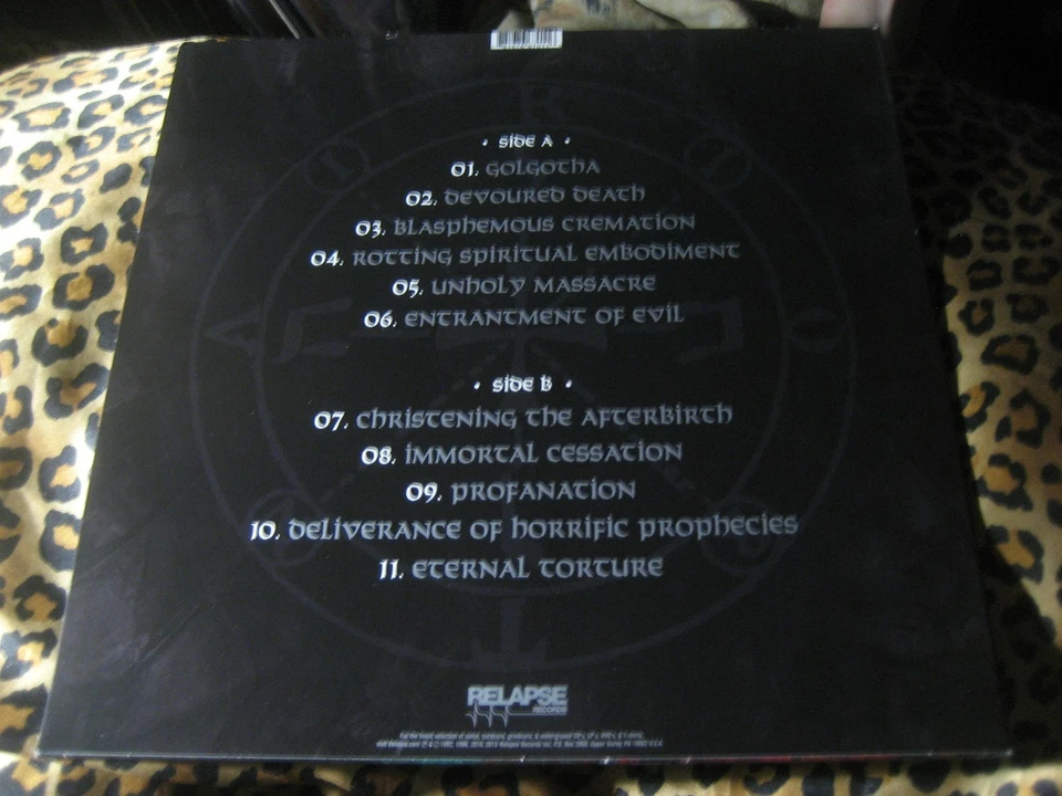 INCANTATION onward golgotha SILV VINYL LP 2015 suffocation immolation rottrevore - Image 2 of 2