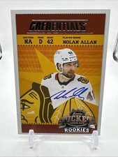 2024-25 Upper Deck Credentials - Nolan Allan Retro Ticket Rookie Auto SP