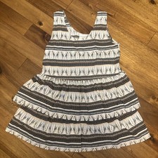 ASOS Petite Women’s Ruffled Giraffe Dress Size 4