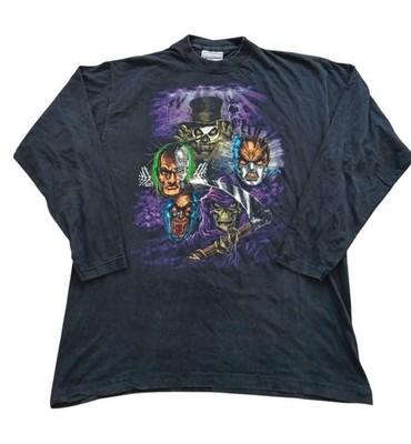 Vintage 90s Thunderdome T-Shirt L Faded Rave Hardcore Techno Dance Or Die Size L