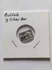 Buffalo 1 Gram .999 Fine Silver Bar
