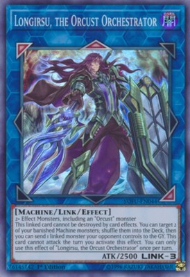 Yugioh! LP Longirsu, the Orcust Orchestrator - SOFU-EN044 - Super Rare - 1st Edi
