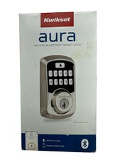 Kwikset Aura Bluetooth Electronic Modern Door...