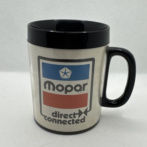 Vintage Rare Chrysler Direct Connected Race Team Plastic Thermo Serv Mug