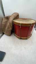 Vintage Ludwig Wfl Red Musical Instrument Percussion Marching Snare Drum
