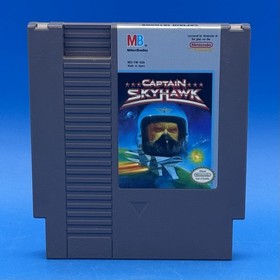 Lote de 3 juegos Nintendo NES Top Gun, Captain Skyhawk y Mission Impossible - Probado
