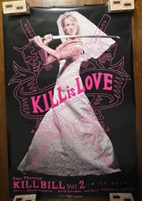 Kill Bill: Vol. 2 (2004) Movie Poster 24x36 Bride Uma Thurman Tarantino RLD P31